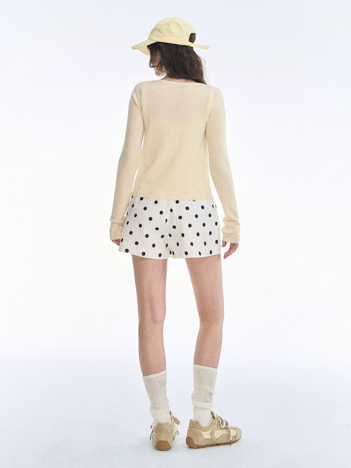 Lace V-Neck Knit Cardigan Set