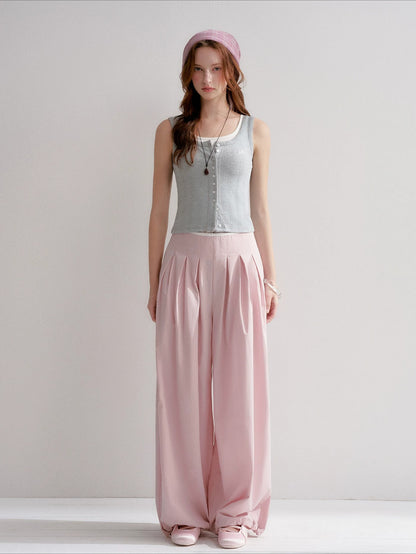 Pleated Balloon Pants