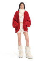 Polar Mohair Knit Cardigan