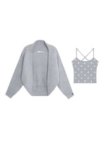 Polka Dot Layered Lounge Set