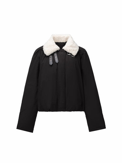 Belted Cocoon Down Jacket