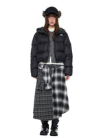 Maillard Cropped Down Puffer Jacket