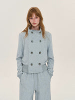 Double Breasted Jacket & Sweatpants Set