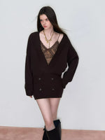 Heavy Knit Sweater Dress