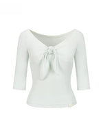 Off-Shoulder Tie Top