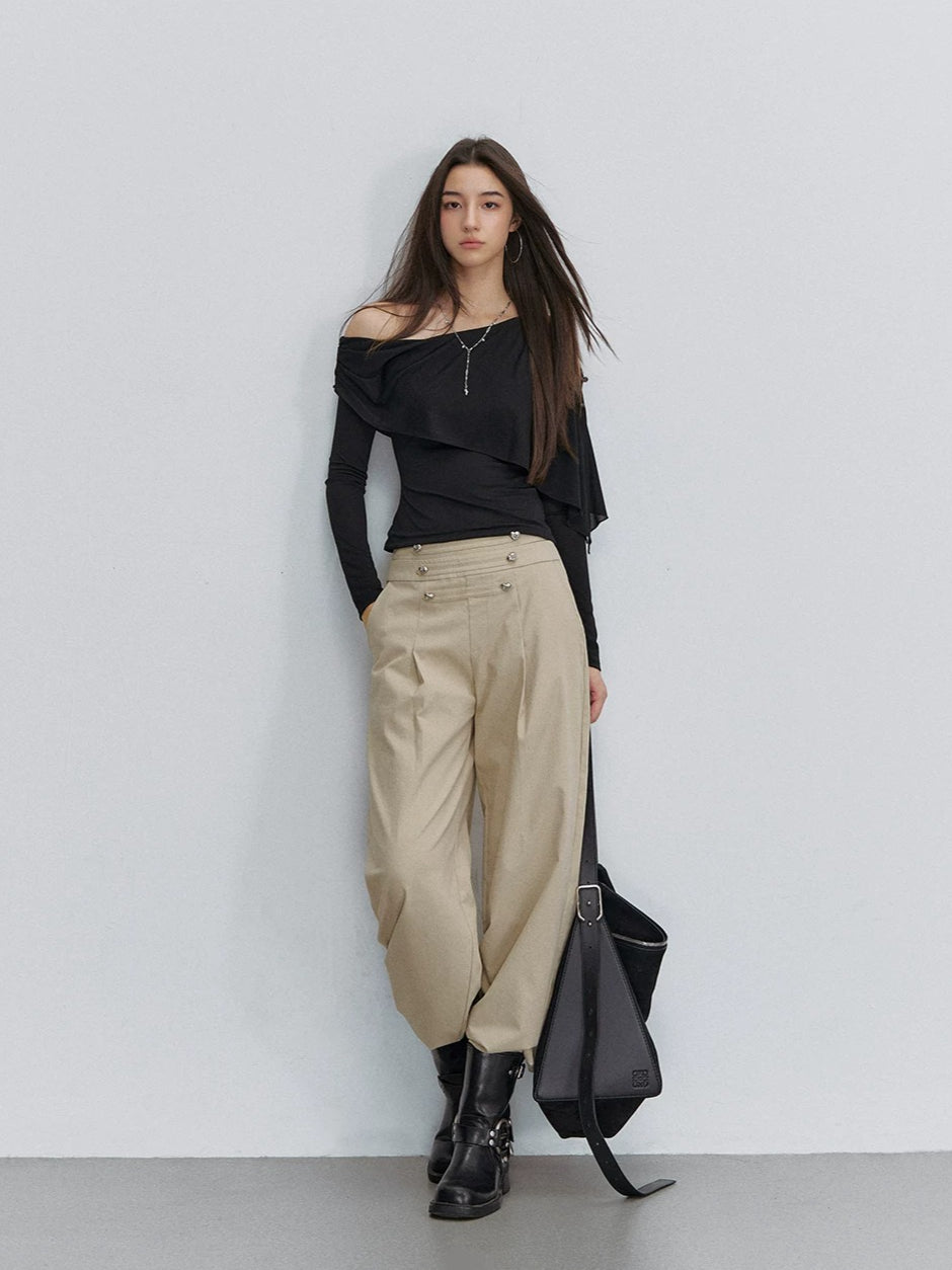 Pearl Texture Pants