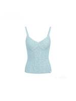 Knit Cardigan Camisole Set