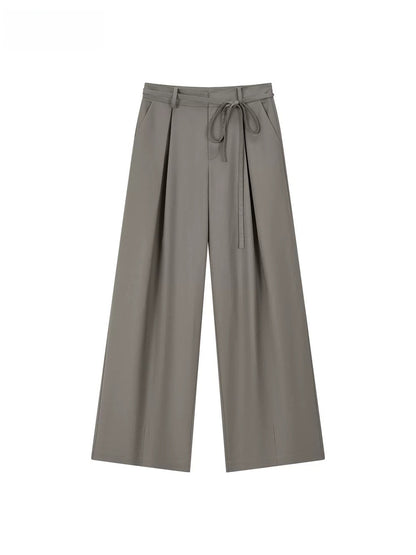Pleated Wide Leg Pants