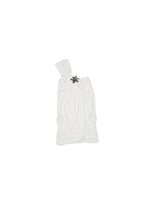 One-Shoulder Knotted Bud-shaped Strapless Dress