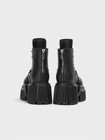 Gothic Platform Ankle Boots