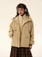 Retro Windbreaker Jacket