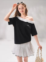 Polka Dot Asymmetric Top Set