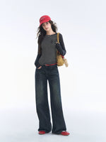 Rhinestone Raglan Top