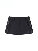 Casual Pencil Skirt with Double - Side Zippers