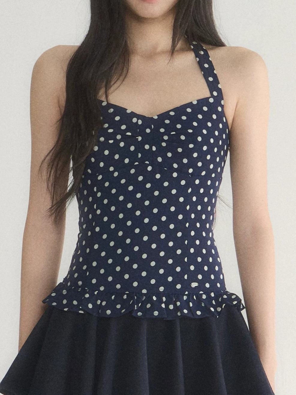 Polka Dot Halter Top