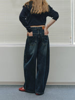 Rivet Wide Leg Jeans