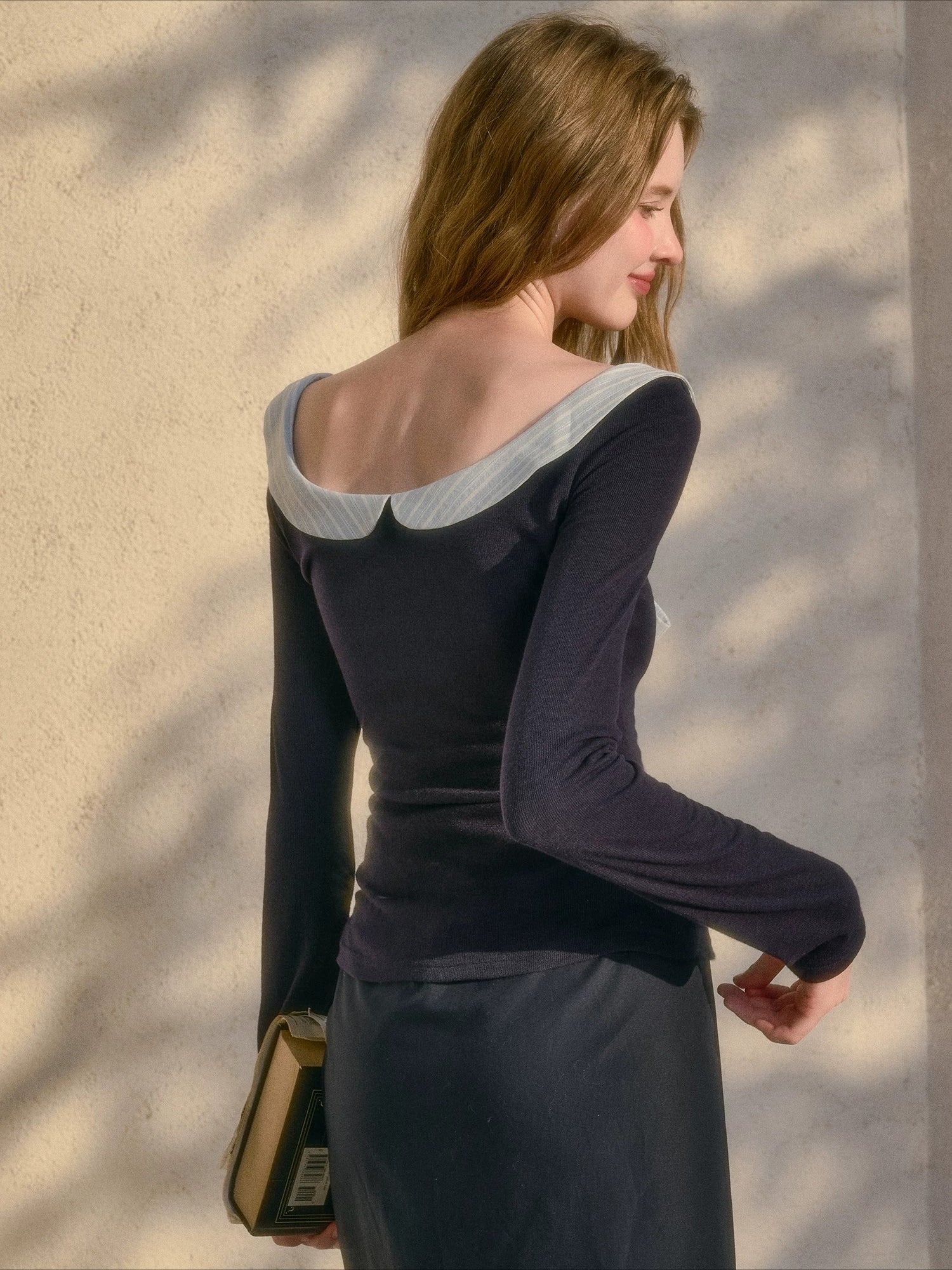 Bow Tie Knit Top