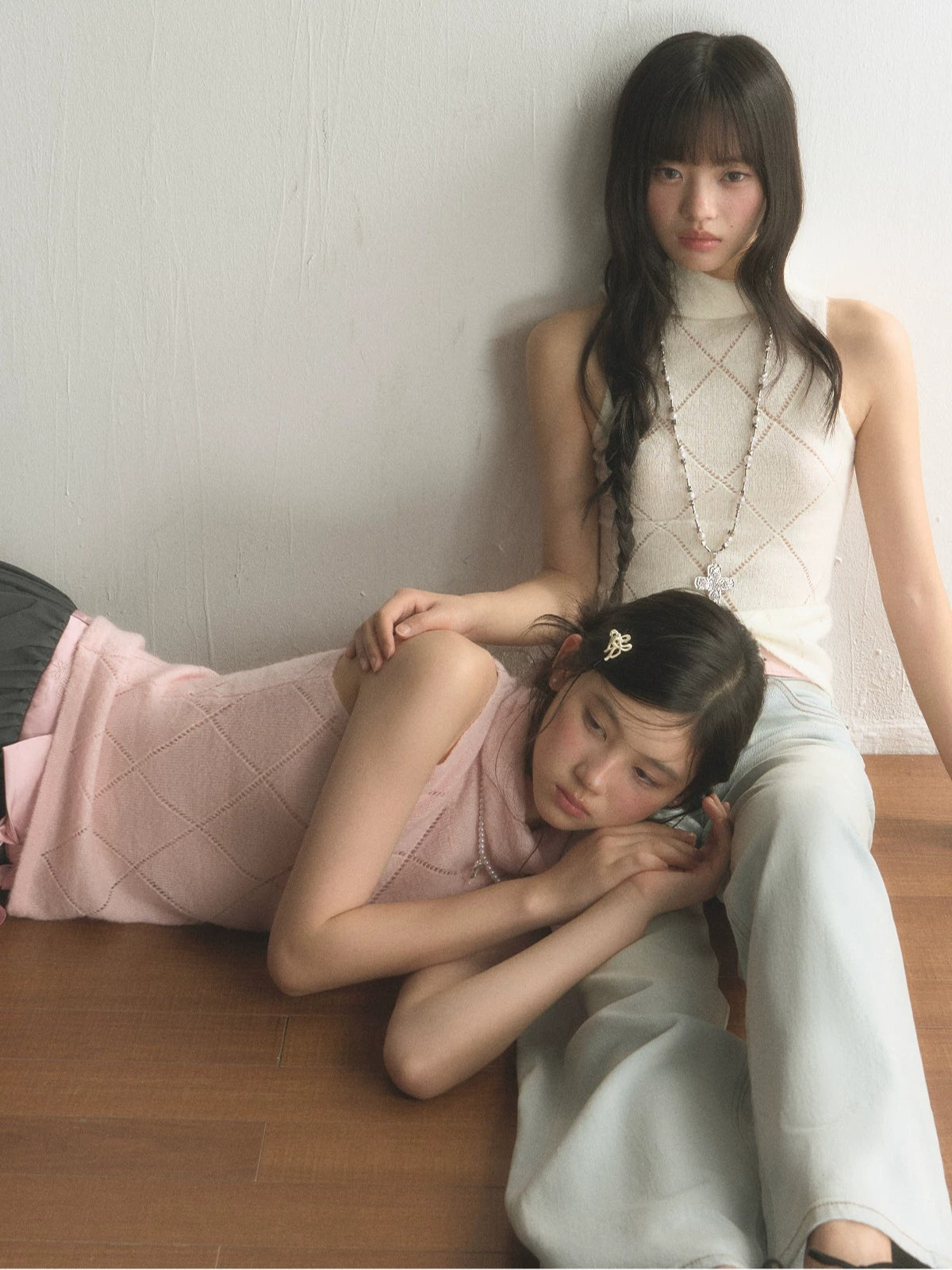 Diamond Knit Vest