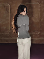 Detachable Cape Wool Sweater