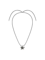 Metal Floral Rope Choker