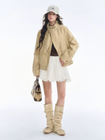 Vintage Detachable Bunny Ear Jacket
