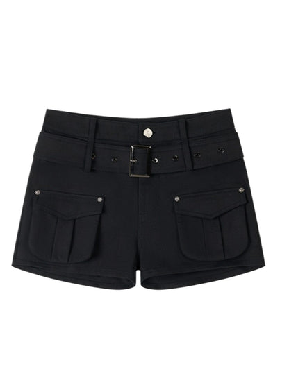 Cargo Shorts with 3D Pockets
