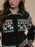 Fair Isle Westie Sweater & Skirt Set
