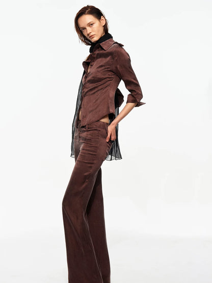 Lyocell Shirt Set