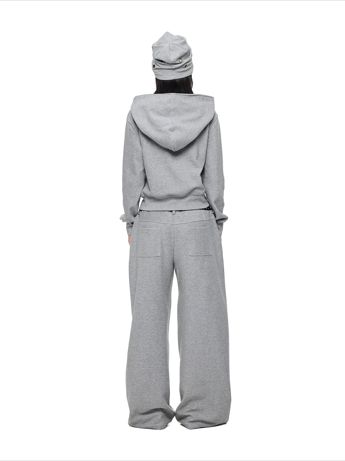 Hooded Fleece Sweatshirt &amp; Pants Set