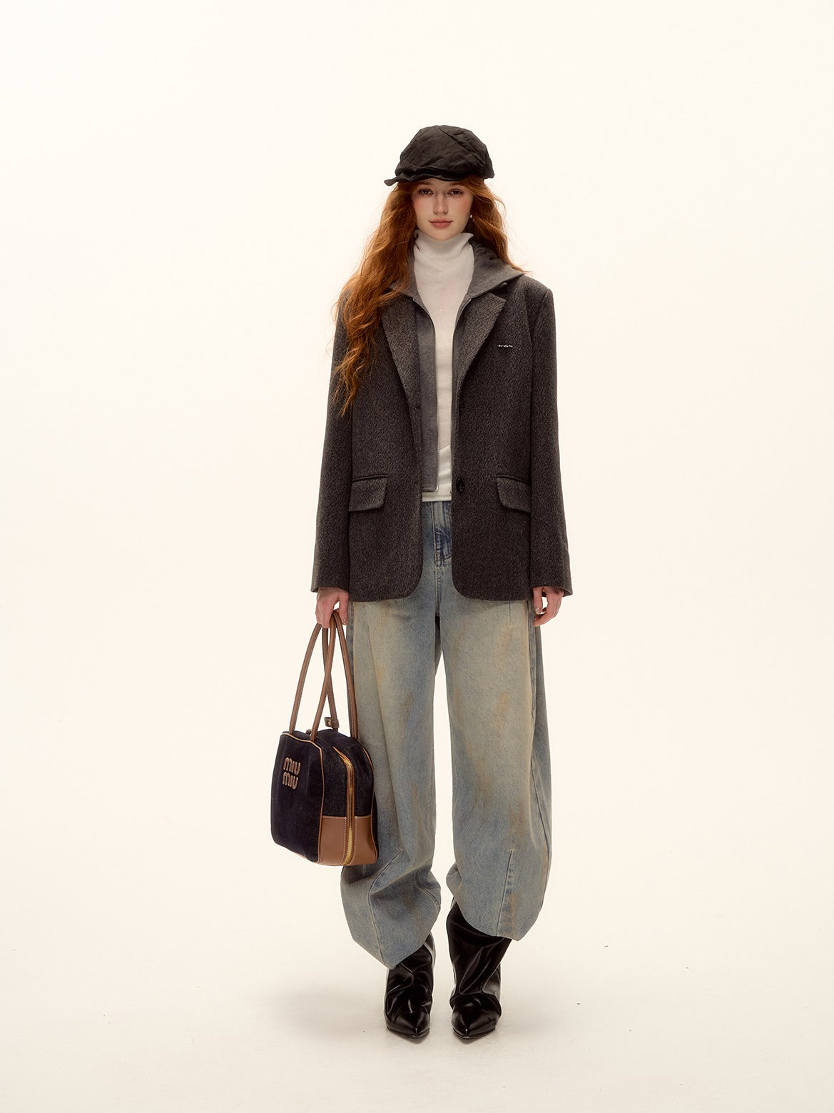 Vintage Whisker Curve Jeans