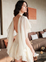 Soffio Floral Chiffon Dress