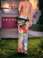Gradient Flare Jeans
