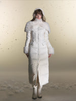 Cloak Style Eco-Friendly Fur Shawl