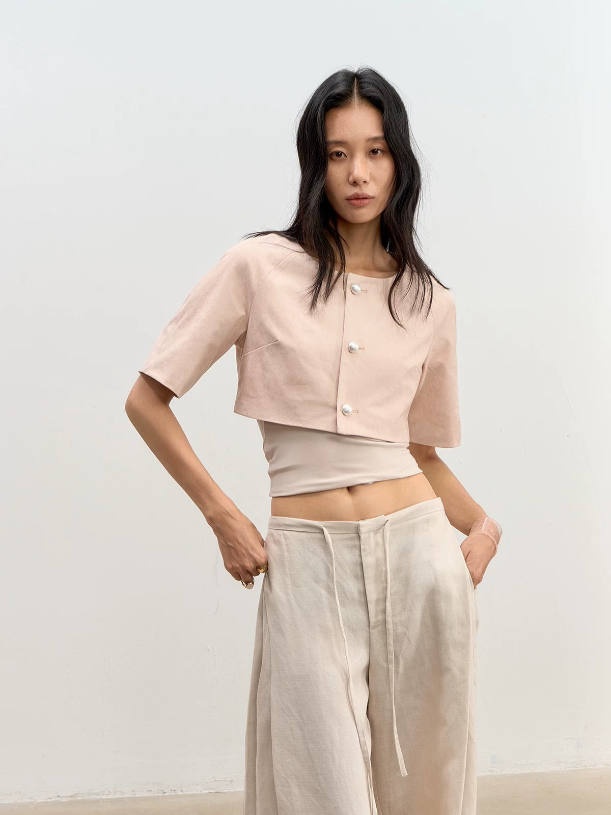 Suede Pearl Jacket