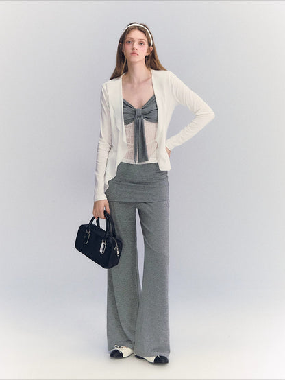 Bow Contrast Camisole
