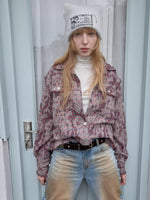 Camo Pony Hair Studded Belt