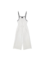 Drawstring Wide-Leg Jumpsuit