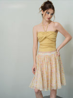 Twist Halter Knit Top