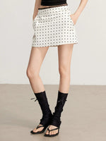 Lace Polka Dot Skirt