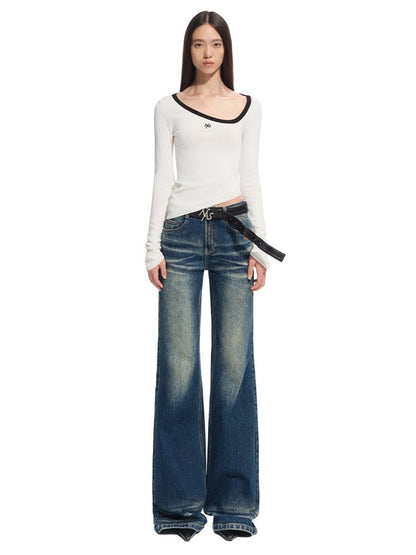 N4 Ratio Straight-Leg Jeans