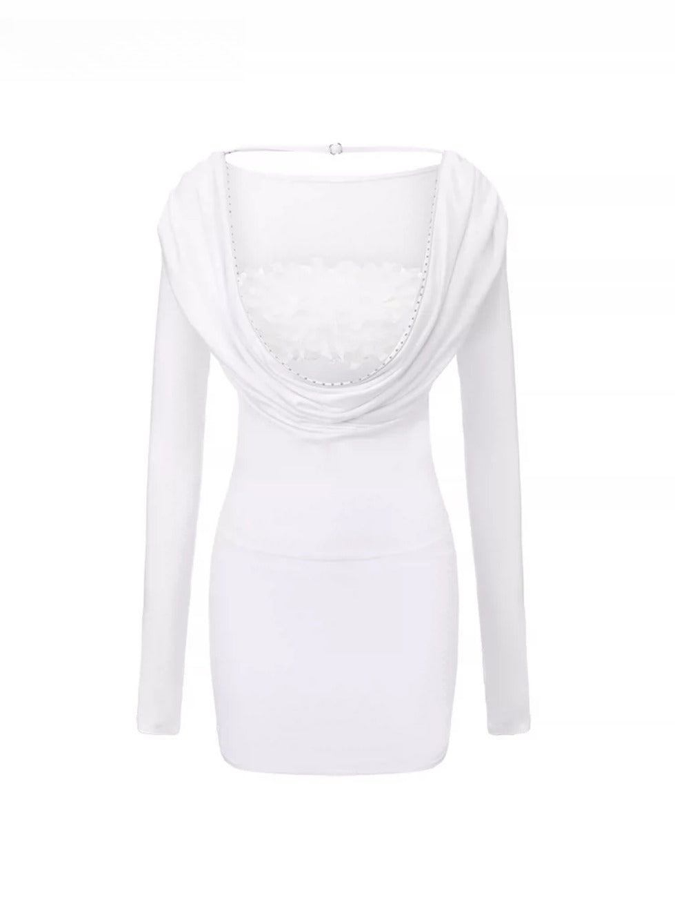 Drape Knit Dress Set