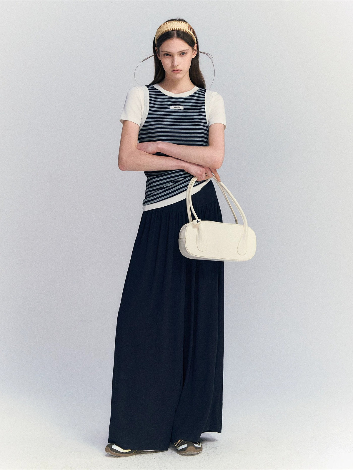 Contrast Stripe Tee