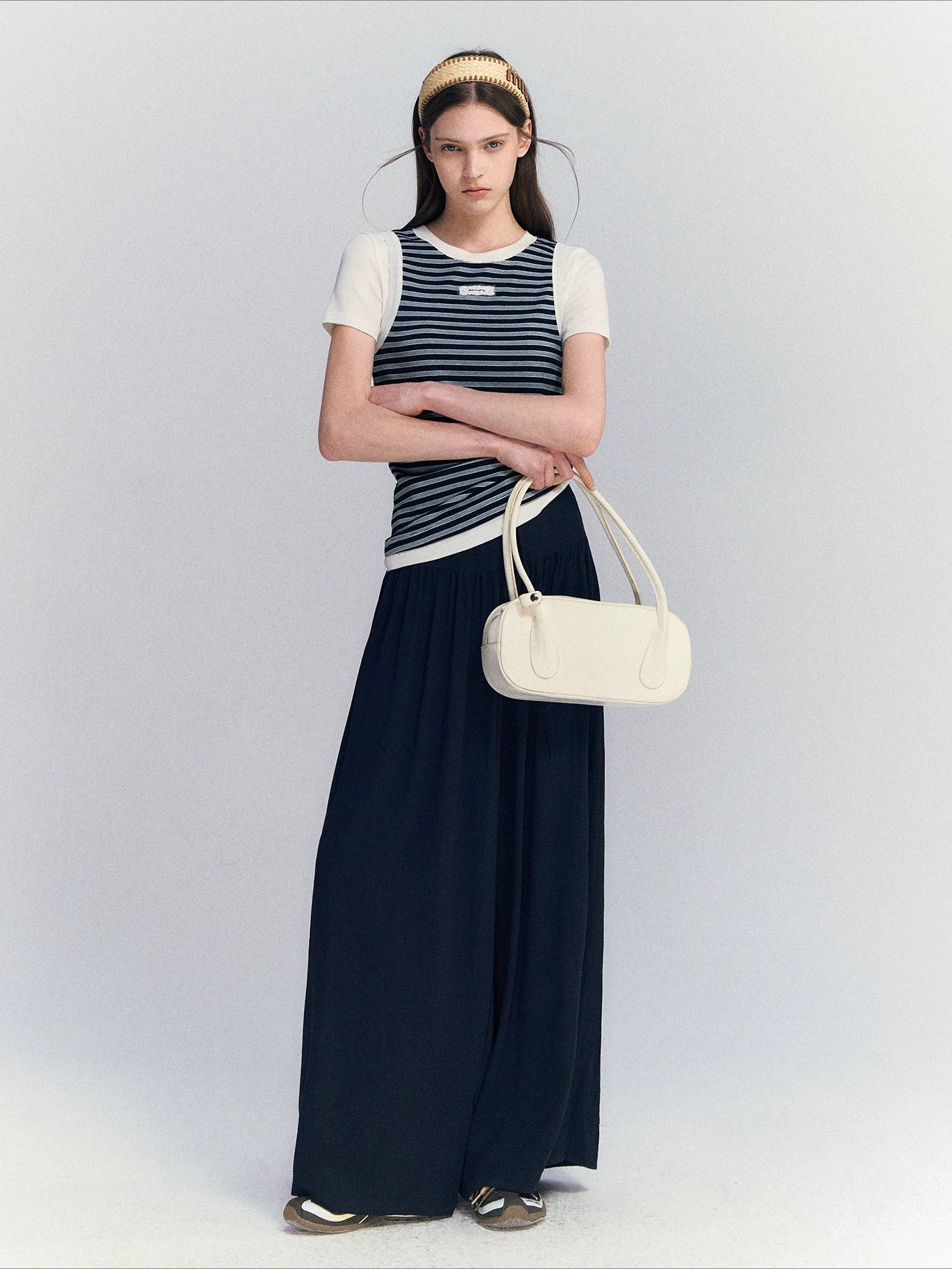 Contrast Stripe Tee