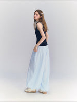 Plaid Lantern Pants