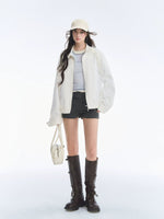 Ruffle Collar Jacket
