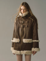 Brown Reversible Suede Jacket
