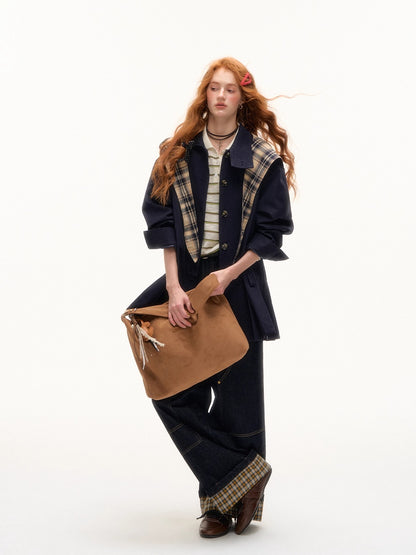 Bunny Hood Trench Coat
