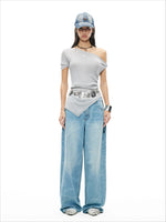 Beverly Print Jeans