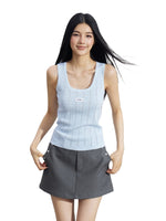 Lace Hollow Ice-Silk Vest