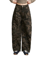 Camouflage Wide Leg Pants